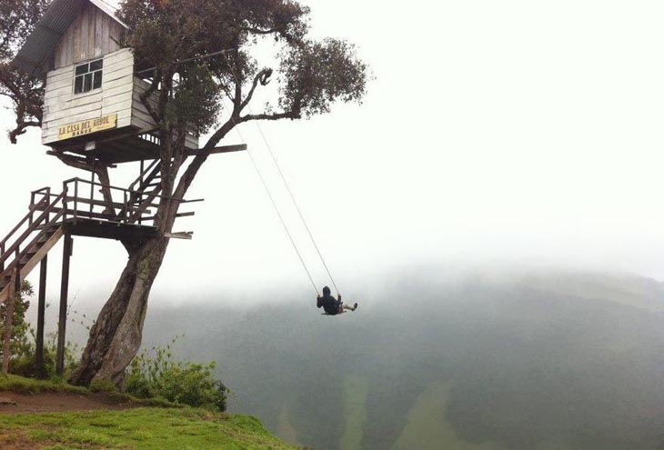 Swinging at the end of the world