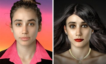 This Woman Had Photoshopped Her Face in 25 Countries To Compare Different Standards Of Beauty