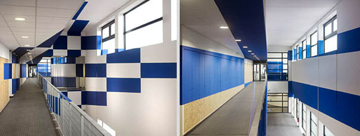 Perspective-localized paintings