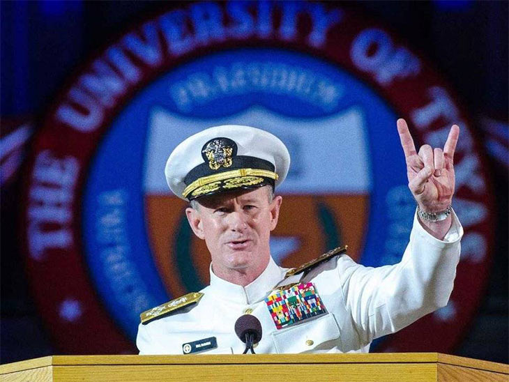 Naval Admiral William H. McRaven