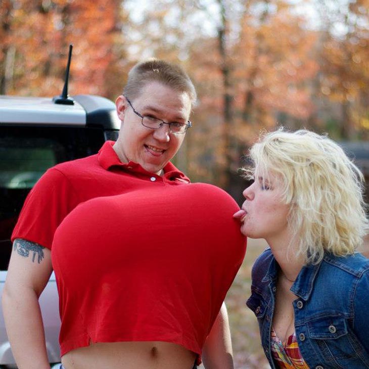 Awkward engagement photos