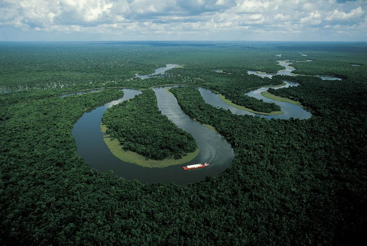 Amazon River near Manaus, Brazil