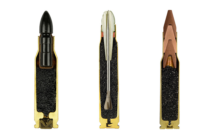 Ammunition cross-sections