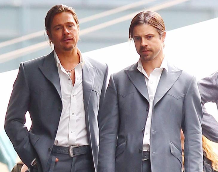 Celebrities and their stunt doubles