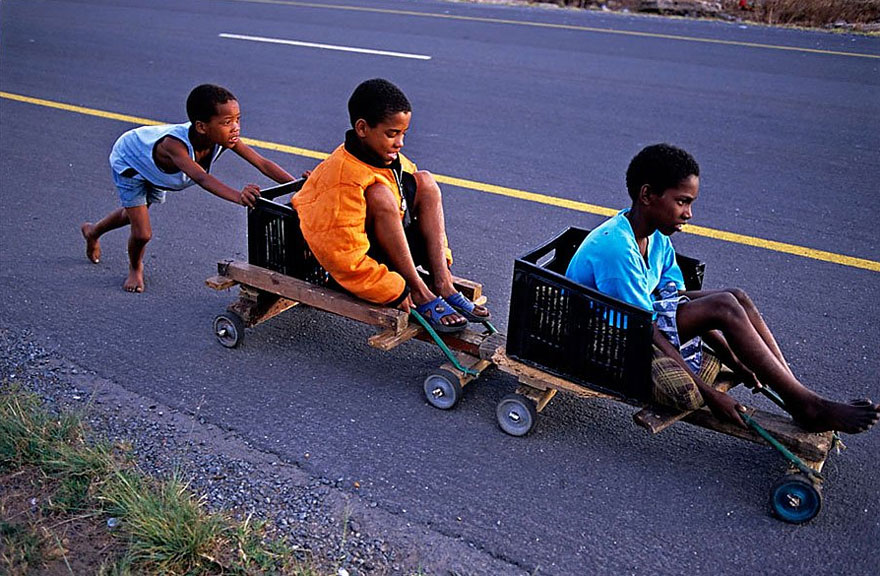 Children Playing in South Africa