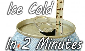 How To Cool Down Your Warm Beer In Just 2 Minutes… This is Amazing & USEFUL too!!