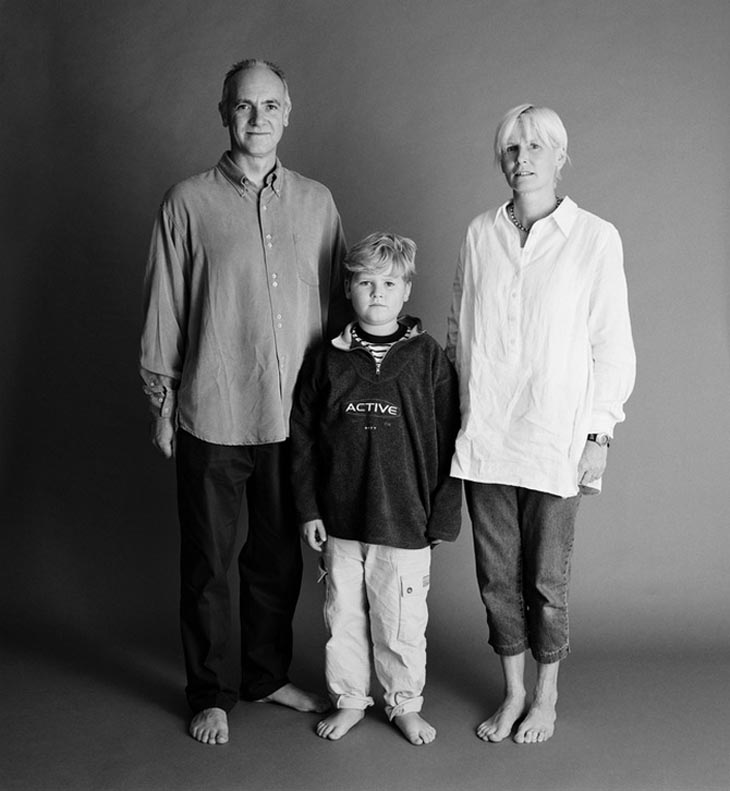 Yearly family photo in 1998