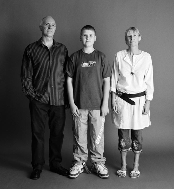 Yearly family photo in 2004