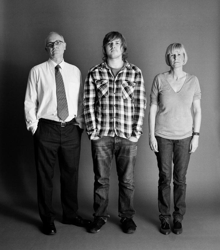 Yearly family photo in 2008