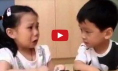 This Little Boy Did Something Amazing To Comfort a Girl On Her First Day Of School