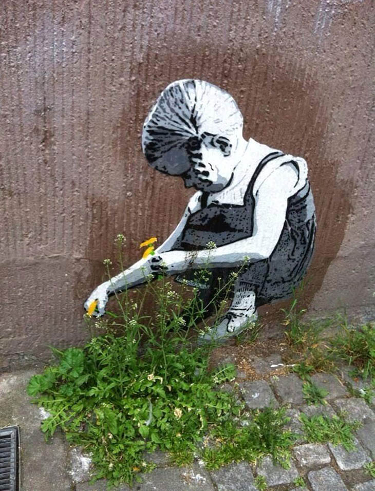 When Street Art Meets Mother Nature