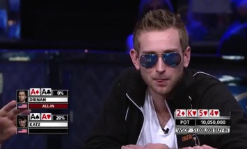 Ouch… See How This Poker Player Loses $1 Million On Worst Tournament Bad Beat Ever!