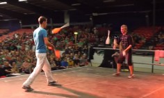 I Bet You’ve Never Heard About This Kind Of Combat Juggling Ever! It’s Brilliant!