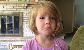 This Cute Little Girl Regretting Deleting Photos Of Her Uncle. This is Too Cute!!!