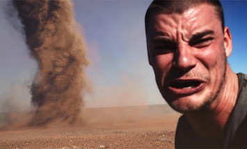 This Crazy Guy Runs Into A Horrific Tornado To Take His Selfie. It’s Plain Crazy.