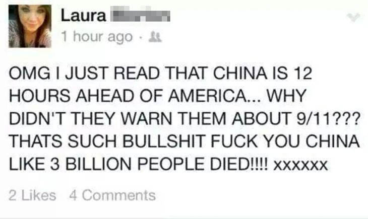 Laura and her conspiracy theories are too dumb.