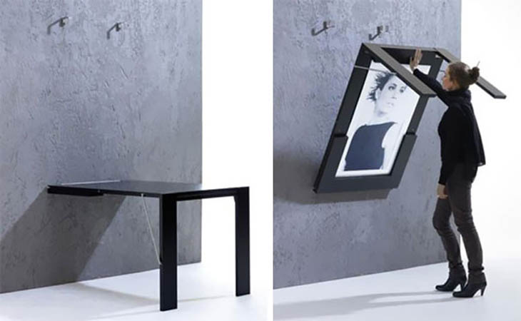 Fold-up Picture Table