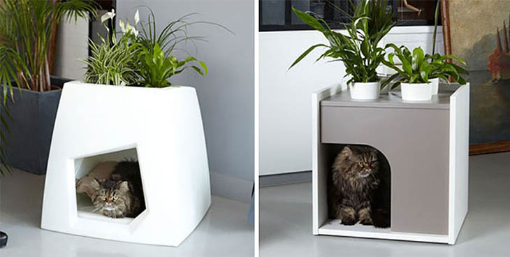 Cat House Planter