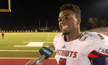 Most Epic High School Football Player Postgame Interview Ever. Highly Inspirational!