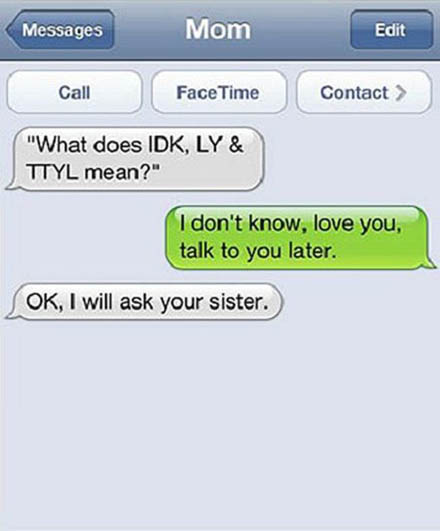 Funniest Texts Between Parents And Their Children