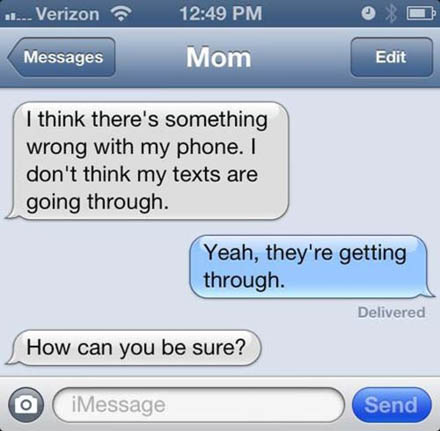 Funny Texts Between Parents And Their Children