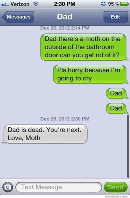 Funny Texts Between Parents And Their Children