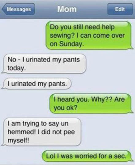 Funny Texts Between Parents And Their Children