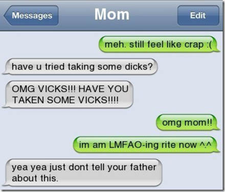 Funny Texts Between Parents And Their Children