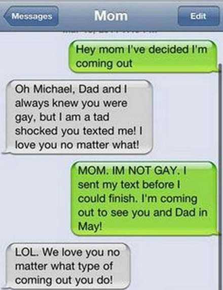 Funny Texts Between Parents And Their Children