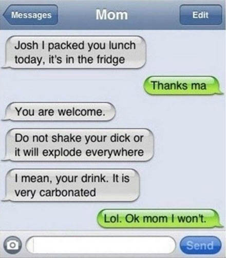 Funny Texts Between Parents And Their Children