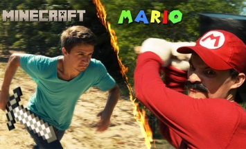 What Happens When Mario And Minecraft Steve Meets? You’ll Be Surprised!