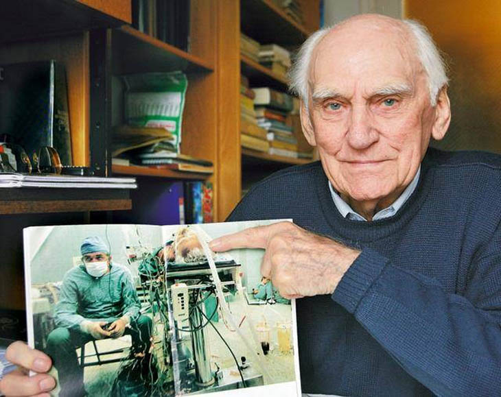 The patient not only survived the surgery, but outlived his doctor.