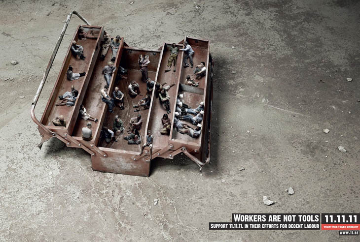 Workers are not tools.