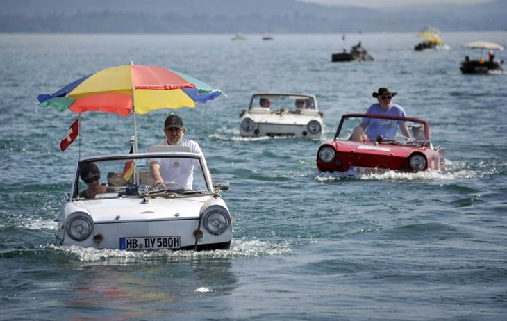 Carboat fun in Switzerland.