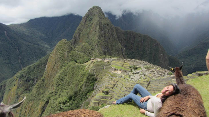 Awesome Lounging Places - Resting in Machu Picchu.