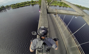 Have You Ever Wished For Riding A Bike Over A Bridge’s Arch Beam? Well, Here You Go!