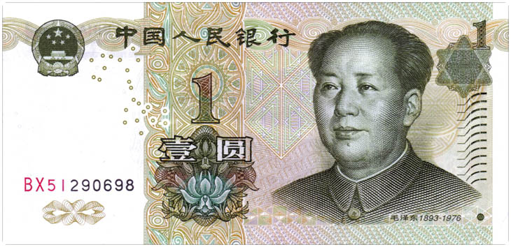 China (Currency: Yuan)