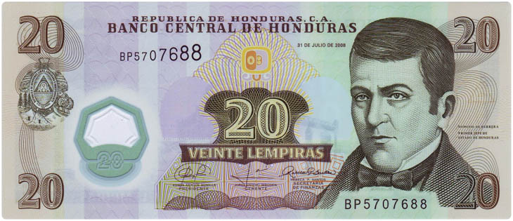 Honduras (Currency: Honduran lempira)