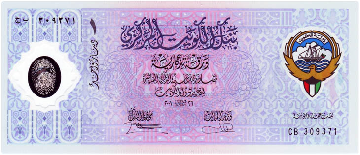 Kuwait (Currency: Kuwaiti Dinar)