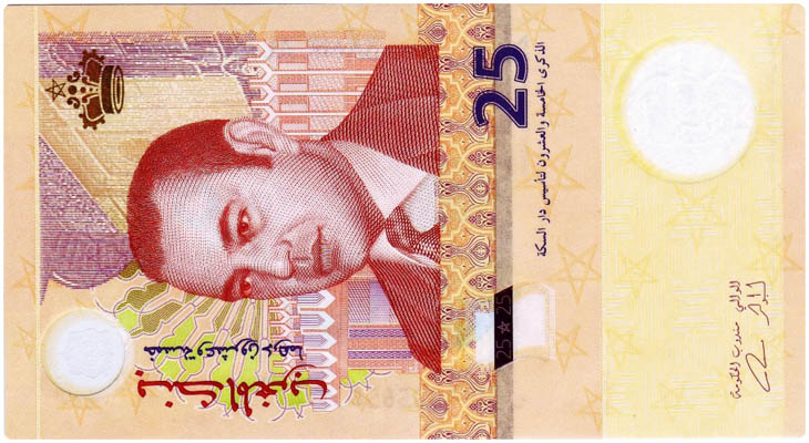 Morocco (Country currency: Moroccan dirham)