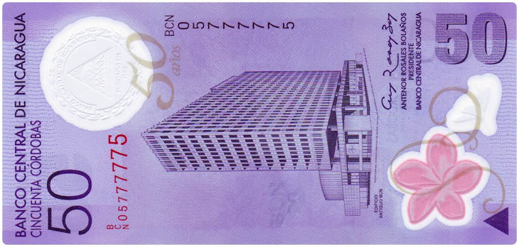 Nicaragua (Currency: Nicaraguan córdoba)