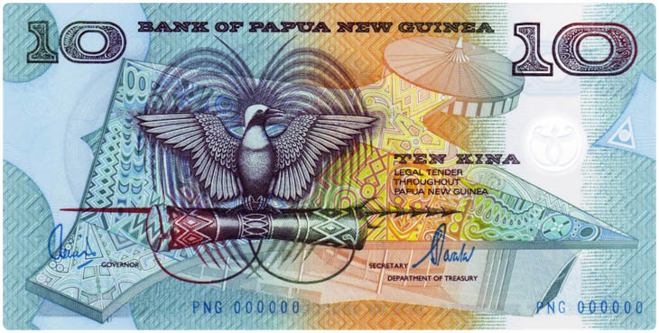 Papua New Guinea (Currency: Papua New Guinean kina)