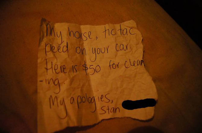 Important But Funny Notes From Total Strangers