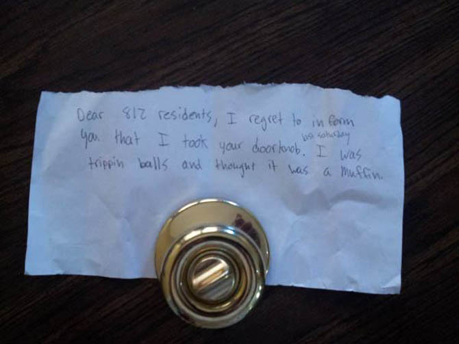 Important But Funny Notes From Total Strangers