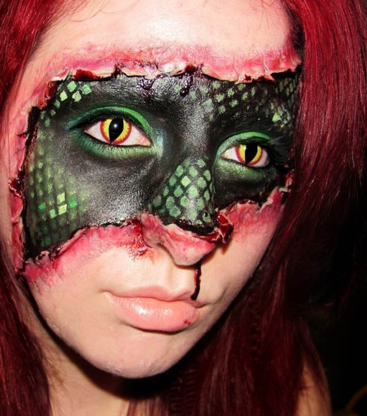 Reptilian girl