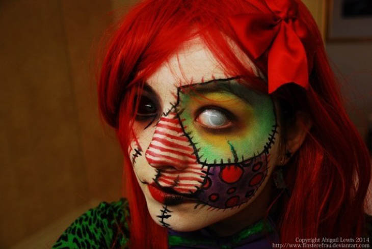 Tragedy Ann Halloween makeup