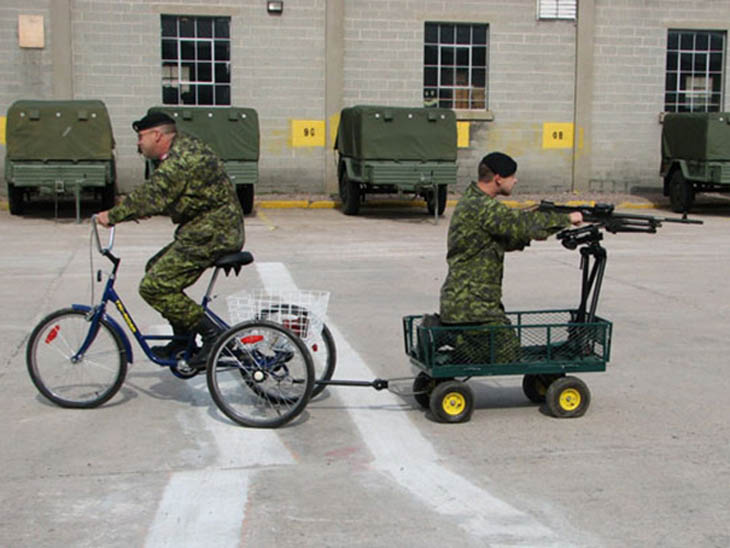 Creative Army Transportation Testing