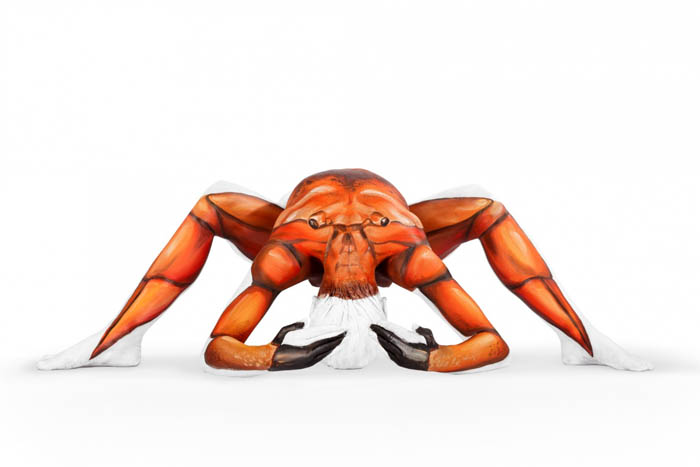 Body Painting Art - Crab