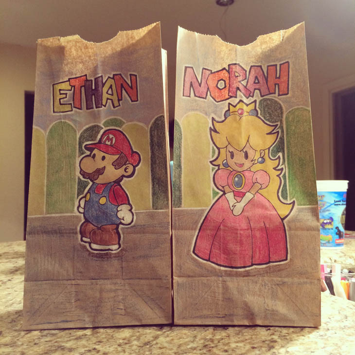 Mario & Peach