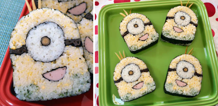 Minion Sushi Art